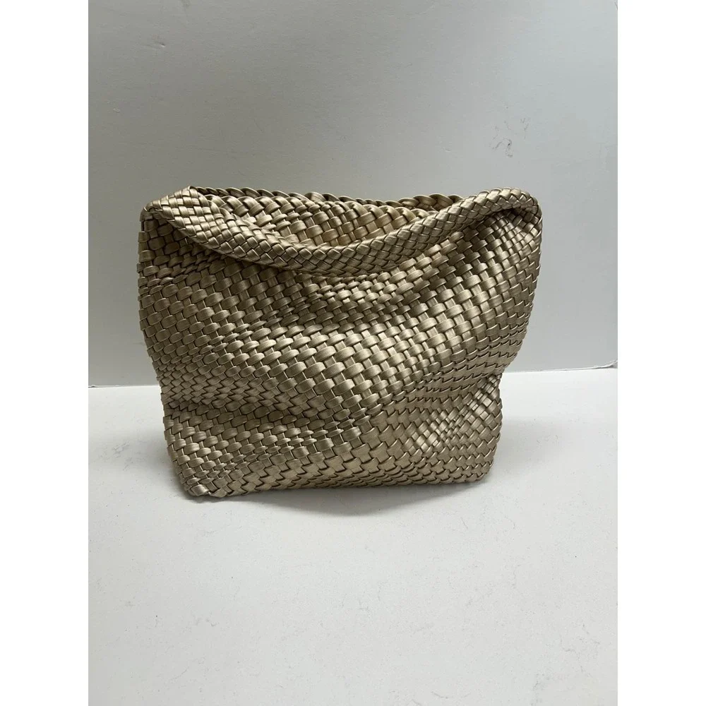 BC Bags Woven Hobo Handbag Including Pouch